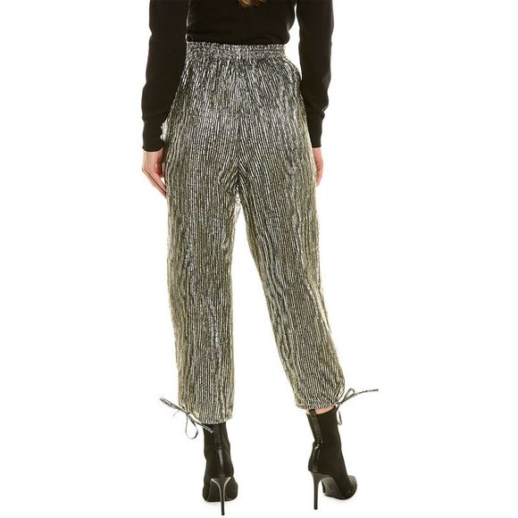 Tory Burch Crinkle Stripe Pant - Picture 2 of 3